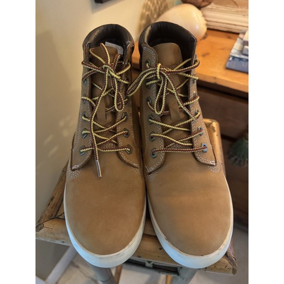 Timberland Dausette Sneaker Ladies Boots size 7 1/2 Tan Brown A1KLZ - Picture 14 of 15